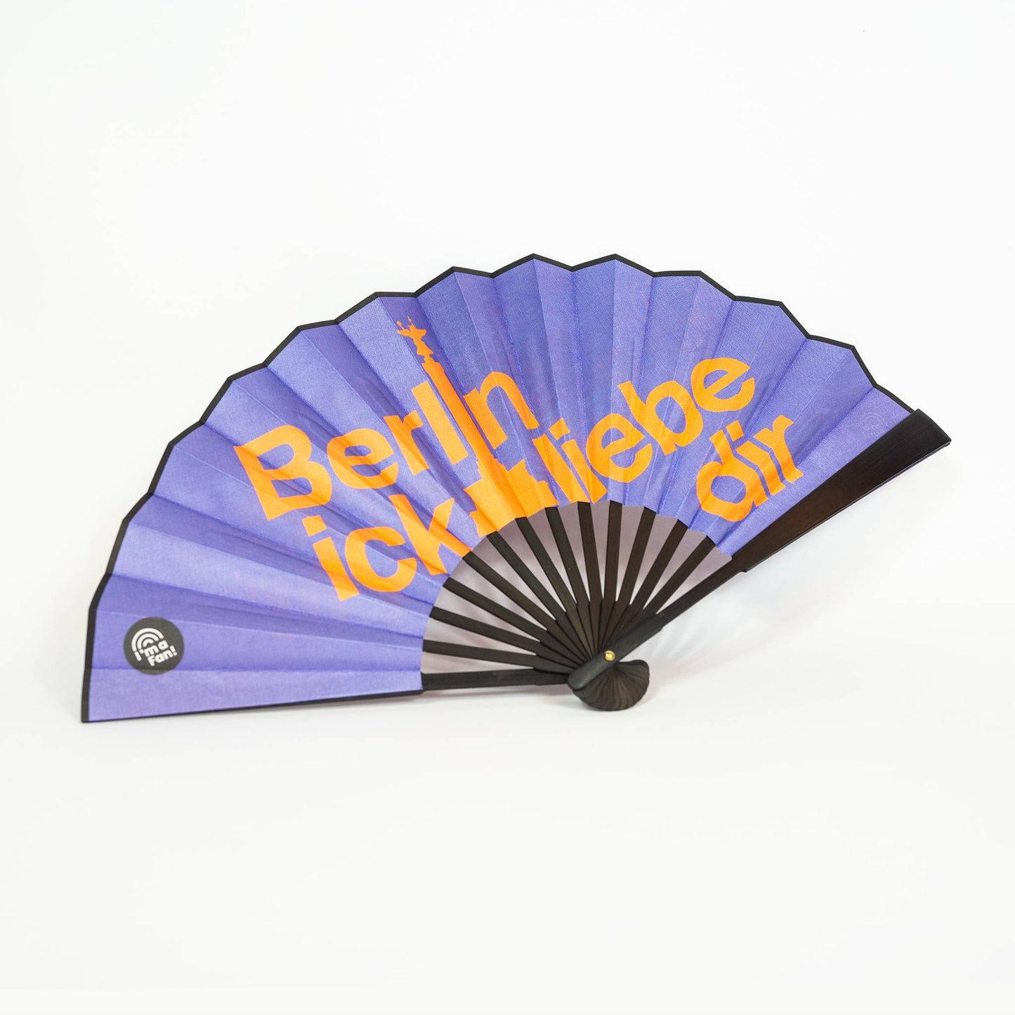 Fächer mit Berlin Motiv "Berlin ick liebe dir" von I'm a Fan!