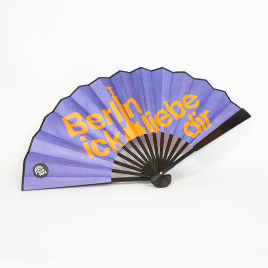Fächer mit Berlin Motiv "Berlin ick liebe dir" von I'm a Fan!